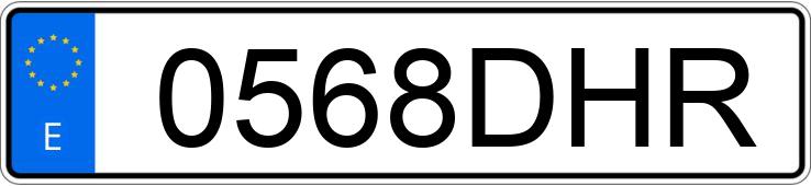 Numer rejestracyjny 0568DHR posiada VOLKSWAGEN GOLF Numer rejestracyjny 0568DHR posiada VOLKSWAGEN GOLF