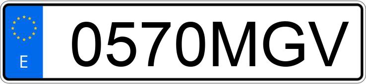 Numer rejestracyjny 0570MGV posiada BMW SERIE 5 Numer rejestracyjny 0570MGV posiada BMW SERIE 5