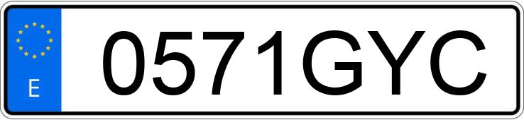 Numer rejestracyjny 0571GYC posiada VOLVO XC60