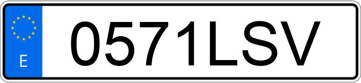 Numer rejestracyjny 0571LSV posiada MERCEDES CITAN