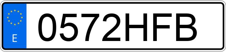 Numer rejestracyjny 0572HFB posiada SEAT LEON Numer rejestracyjny 0572HFB posiada SEAT LEON