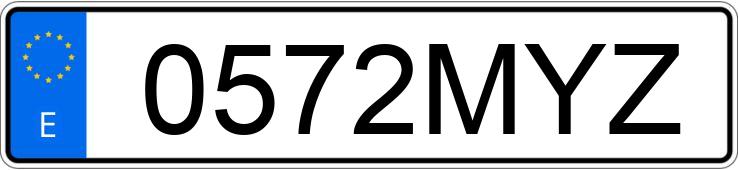 Numer rejestracyjny 0572MYZ posiada BMW SERIE 3 Numer rejestracyjny 0572MYZ posiada BMW SERIE 3