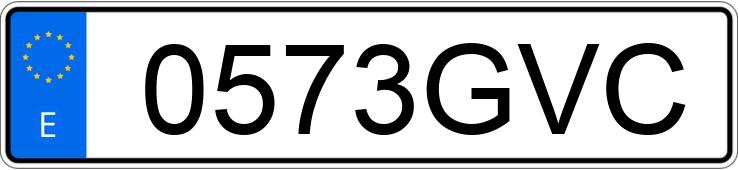 Numer rejestracyjny 0573GVC posiada CITROEN XSARA Numer rejestracyjny 0573GVC posiada CITROEN XSARA