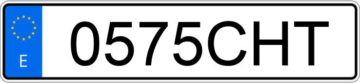 Numer rejestracyjny 0575CHT posiada VOLKSWAGEN POLO Numer rejestracyjny 0575CHT posiada VOLKSWAGEN POLO