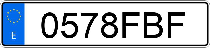 Numer rejestracyjny 0578FBF posiada CITROEN XSARA Numer rejestracyjny 0578FBF posiada CITROEN XSARA