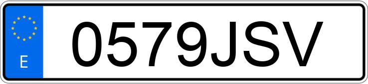 Numer rejestracyjny 0579JSV posiada RENAULT ZOE