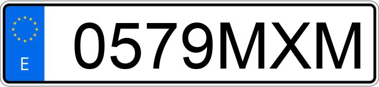 Numer rejestracyjny 0579MXM posiada SEAT LEON