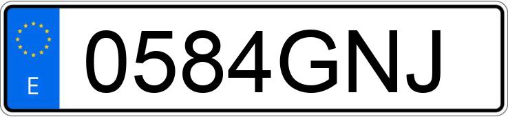 Numer rejestracyjny 0584GNJ posiada RENAULT MEGANE COUPE Numer rejestracyjny 0584GNJ posiada RENAULT MEGANE COUPE