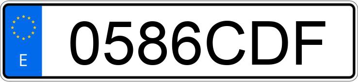 Numer rejestracyjny 0586CDF posiada FIAT MAREA Numer rejestracyjny 0586CDF posiada FIAT MAREA