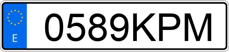 Numer rejestracyjny 0589KPM posiada SCRAMBLER DUCATI STREET CLASSIC