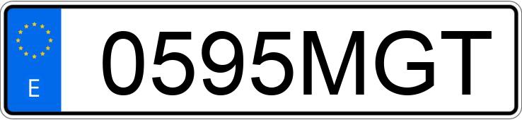 Numer rejestracyjny 0595MGT posiada VOLKSWAGEN POLO