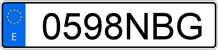 Numer rejestracyjny 0598NBG posiada KYMCO AGILITY S Numer rejestracyjny 0598NBG posiada KYMCO AGILITY S