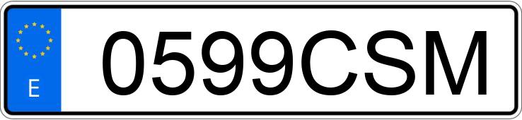 Numer rejestracyjny 0599CSM posiada MINI MINI Numer rejestracyjny 0599CSM posiada MINI MINI