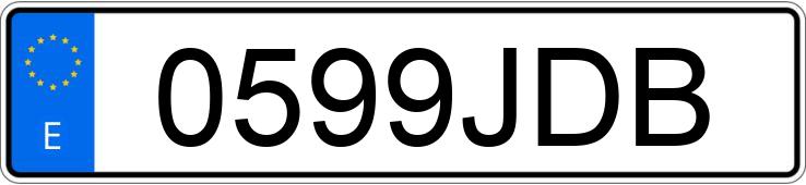 Numer rejestracyjny 0599JDB posiada VOLKSWAGEN CROSSGOLF Numer rejestracyjny 0599JDB posiada VOLKSWAGEN CROSSGOLF