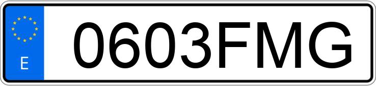 Numer rejestracyjny 0603FMG posiada AUDI TT