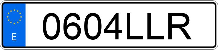 Numer rejestracyjny 0604LLR posiada OPEL VIVARO Numer rejestracyjny 0604LLR posiada OPEL VIVARO