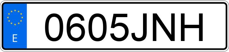 Numer rejestracyjny 0605JNH posiada PEUGEOT 2008 Numer rejestracyjny 0605JNH posiada PEUGEOT 2008