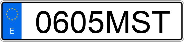 Registreringsnummer0605MST har AUDI A5 SPORTBACK 2.0 TDI 150