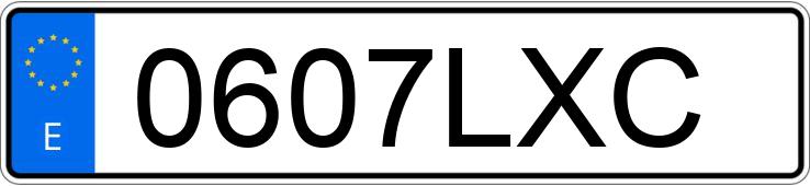 Numer rejestracyjny 0607LXC posiada PORSCHE 911 Numer rejestracyjny 0607LXC posiada PORSCHE 911