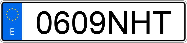 Numer rejestracyjny 0609NHT posiada CUPRA LEON Numer rejestracyjny 0609NHT posiada CUPRA LEON