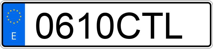 Numer rejestracyjny 0610CTL posiada OPEL MERIVA Numer rejestracyjny 0610CTL posiada OPEL MERIVA