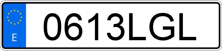 Numer rejestracyjny 0613LGL posiada TOYOTA LAND CRUISER Numer rejestracyjny 0613LGL posiada TOYOTA LAND CRUISER