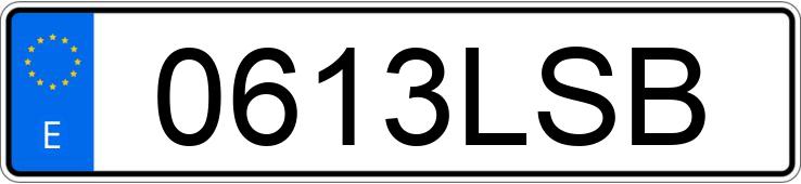 Numer rejestracyjny 0613LSB posiada MERCEDES CLA (118)