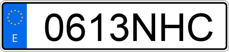 Numer rejestracyjny 0613NHC posiada SEAT IBIZA Numer rejestracyjny 0613NHC posiada SEAT IBIZA