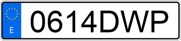 Numer rejestracyjny 0614DWP posiada SEAT ALTEA Numer rejestracyjny 0614DWP posiada SEAT ALTEA