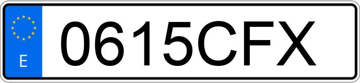 Numer rejestracyjny 0615CFX posiada NISSAN TERRANO Numer rejestracyjny 0615CFX posiada NISSAN TERRANO