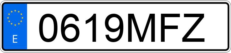 Numer rejestracyjny 0619MFZ posiada SEAT ARONA