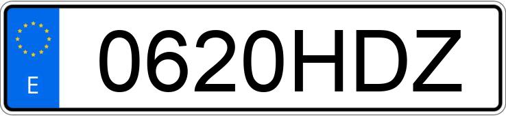 Numer rejestracyjny 0620HDZ posiada SEAT IBIZA Numer rejestracyjny 0620HDZ posiada SEAT IBIZA