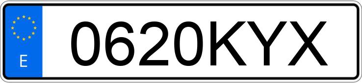 Numer rejestracyjny 0620KYX posiada TOYOTA YARIS Numer rejestracyjny 0620KYX posiada TOYOTA YARIS