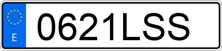 Numer rejestracyjny 0621LSS posiada MERCEDES C (205)