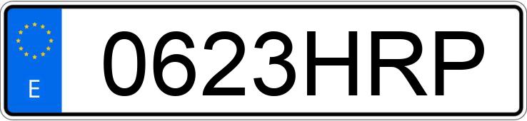 Numer rejestracyjny 0623HRP posiada TOYOTA YARIS Numer rejestracyjny 0623HRP posiada TOYOTA YARIS