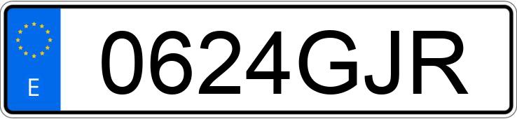 Numer rejestracyjny 0624GJR posiada RENAULT MODUS Numer rejestracyjny 0624GJR posiada RENAULT MODUS