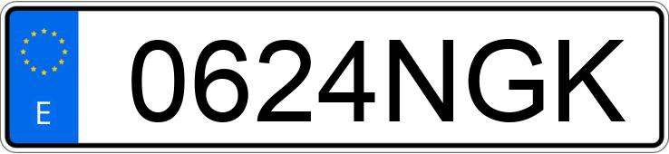 Numer rejestracyjny 0624NGK posiada DACIA DUSTER