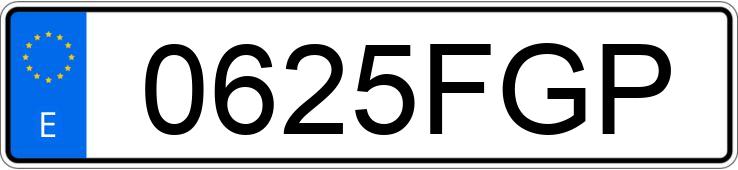 Numer rejestracyjny 0625FGP posiada RENAULT SCENIC Numer rejestracyjny 0625FGP posiada RENAULT SCENIC