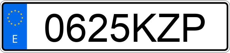 Numer rejestracyjny 0625KZP posiada HYUNDAI SANTA FE