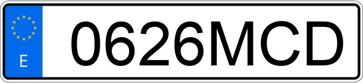 Numer rejestracyjny 0626MCD posiada DACIA JOGGER