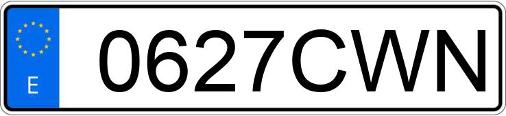 Numer rejestracyjny 0627CWN posiada AUDI A3 Numer rejestracyjny 0627CWN posiada AUDI A3