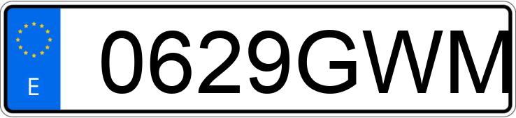 Numer rejestracyjny 0629GWM posiada CITROEN C4 Numer rejestracyjny 0629GWM posiada CITROEN C4