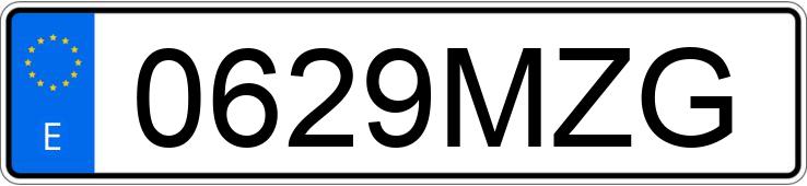 Numer rejestracyjny 0629MZG posiada BMW Z4 Numer rejestracyjny 0629MZG posiada BMW Z4