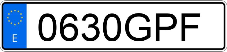 Numer rejestracyjny 0630GPF posiada YIYING 125 T Numer rejestracyjny 0630GPF posiada YIYING 125 T