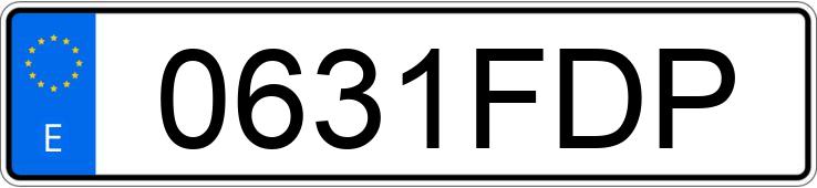 Numer rejestracyjny 0631FDP posiada FIAT DOBLO