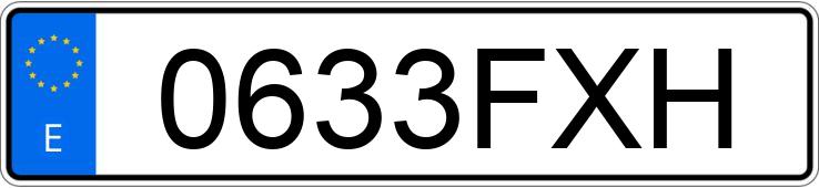 Numer rejestracyjny 0633FXH posiada FORD FOCUS