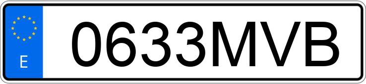 Numer rejestracyjny 0633MVB posiada BENDA LFC