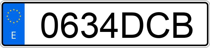 Numer rejestracyjny 0634DCB posiada PEUGEOT 206 Numer rejestracyjny 0634DCB posiada PEUGEOT 206