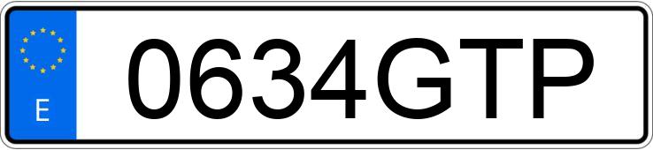 Numer rejestracyjny 0634GTP posiada CITROEN XSARA Numer rejestracyjny 0634GTP posiada CITROEN XSARA