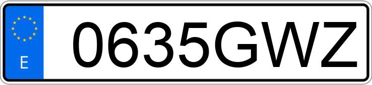 Numer rejestracyjny 0635GWZ posiada AUDI Q5 Numer rejestracyjny 0635GWZ posiada AUDI Q5